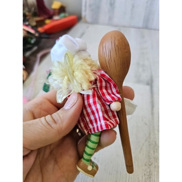 Vintage Kurt Adler Baker jointed girl fairy cookie ornament Xmas tree - Picture 3 of 7